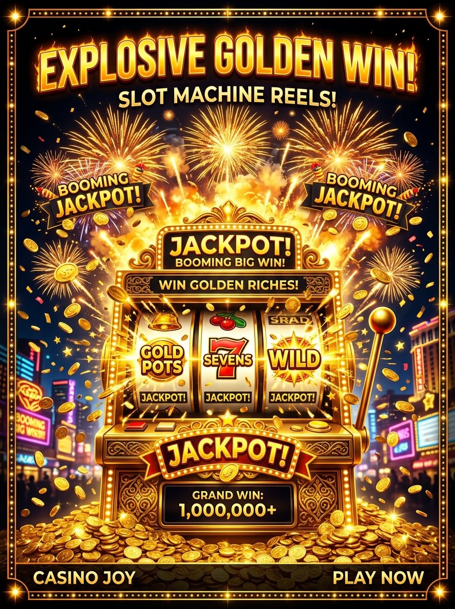 Booming Slots UK Cover