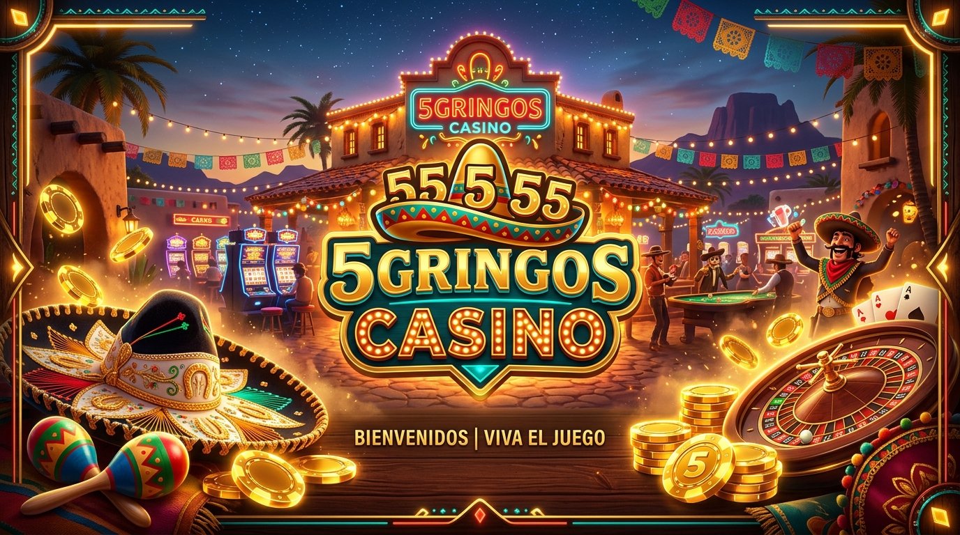 5Gringos Casino 16:9 Banner
