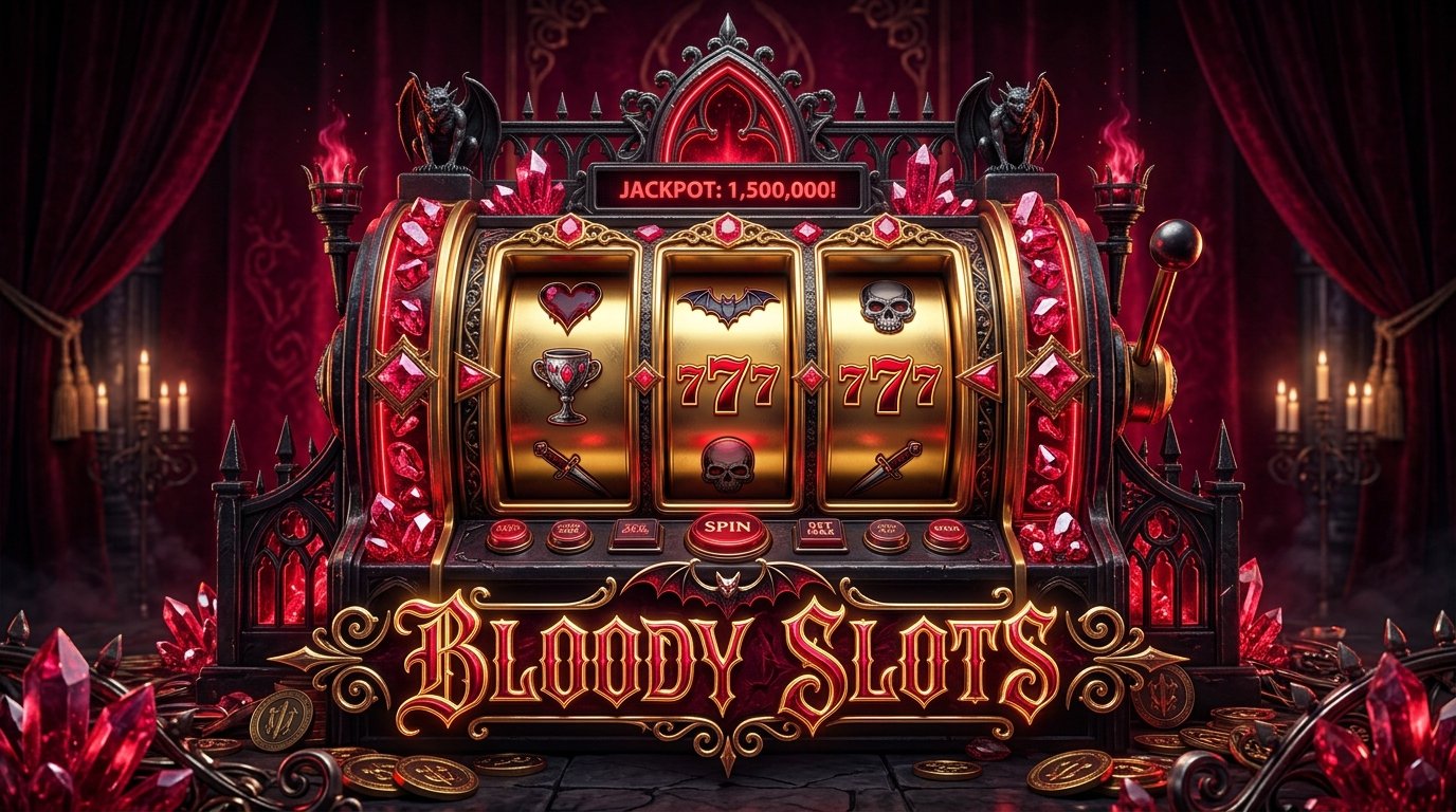 Bloody Slots UK 16:9 Banner